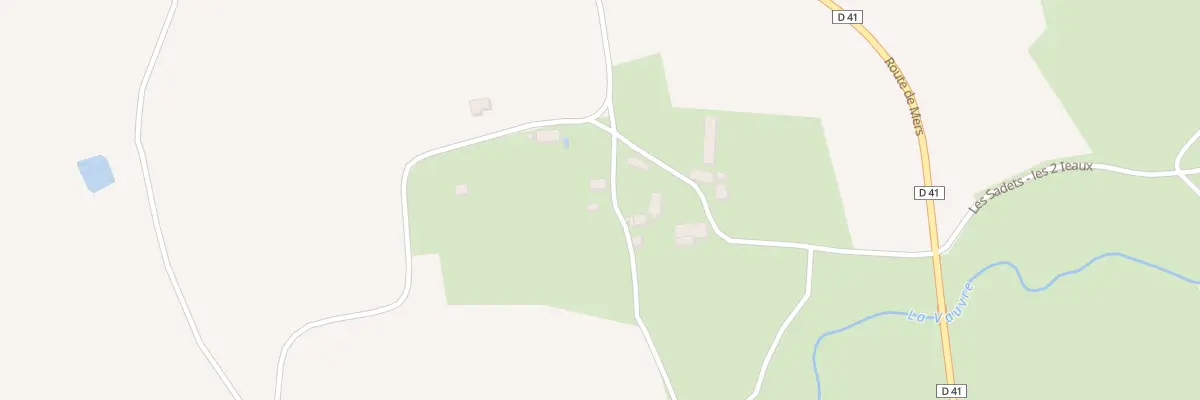 Plan du 18 Les Sadets à Sarzay