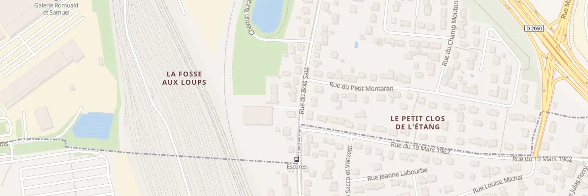 Plan du 167 Rue du Bois Salé à Saran