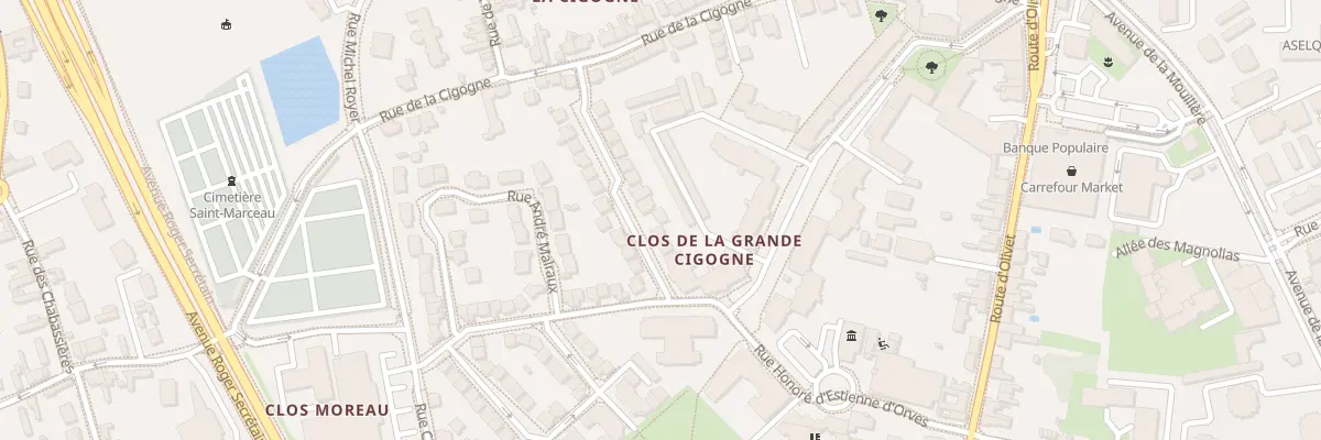 Plan du 17 Rue Mendès France à Orléans