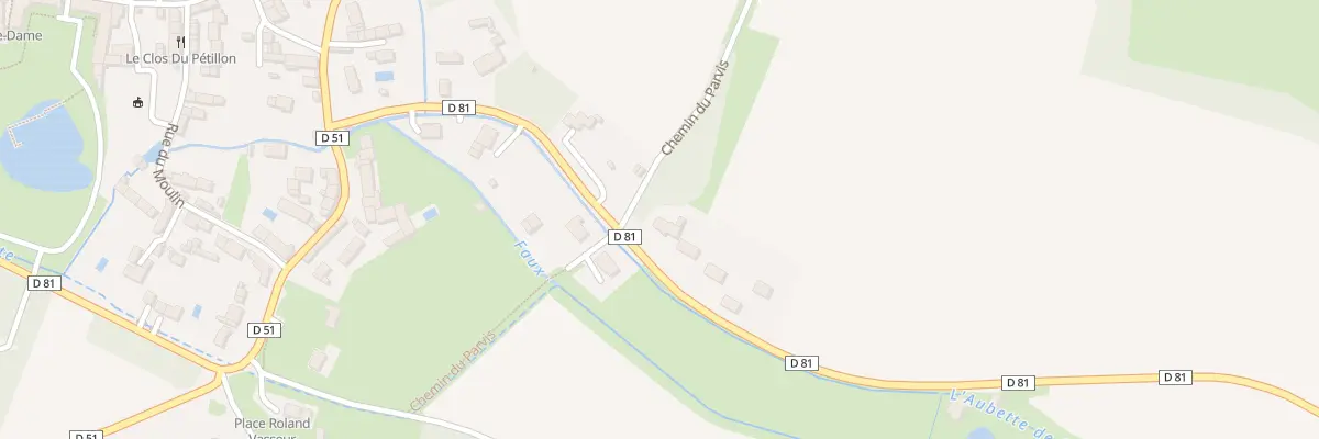 Plan du 7 Rue du Pont aux Bois à Théméricourt