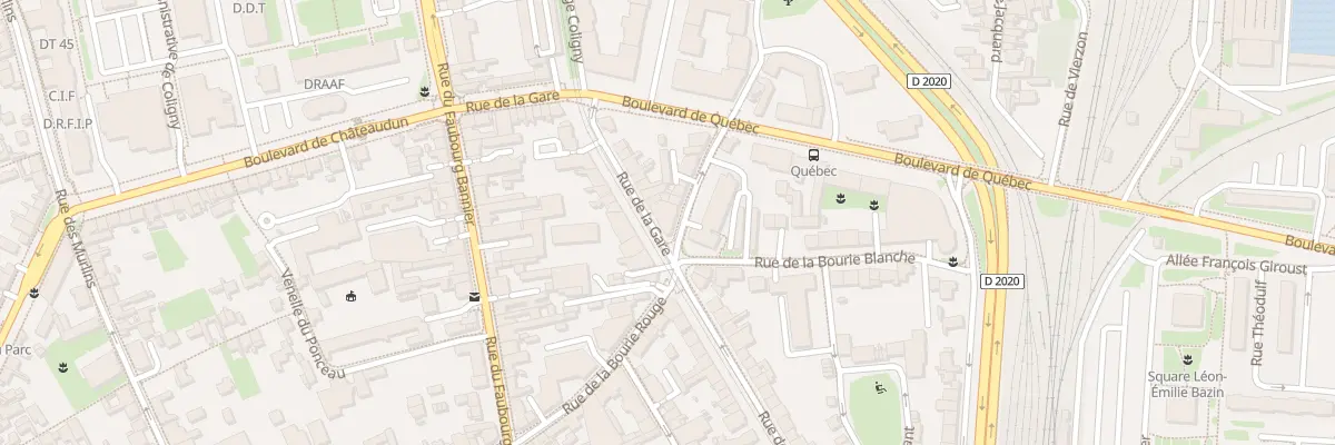 Plan du 56 Rue de la Gare à Orléans