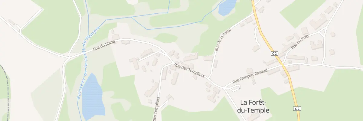 Plan du 6 Rue des Templiers à La Forêt-du-Temple