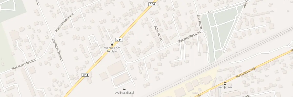 Plan du 48 Rue des Perclairs aux Mureaux