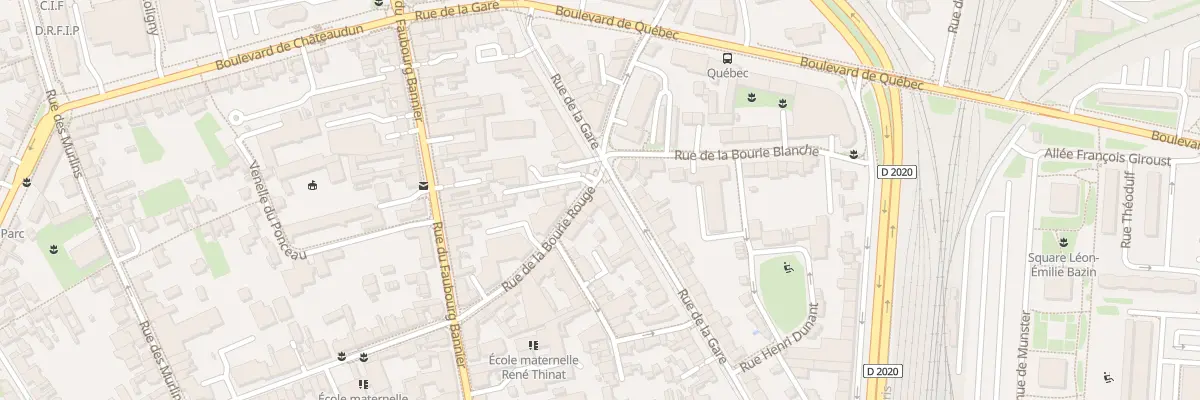 Plan du 99T Rue de la Gare à Orléans