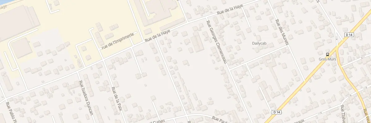 Plan du 87 Rue de la Haye aux Mureaux