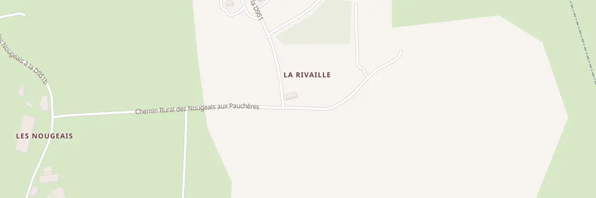 Plan du 15 Les Pauchères à Crozon-sur-Vauvre
