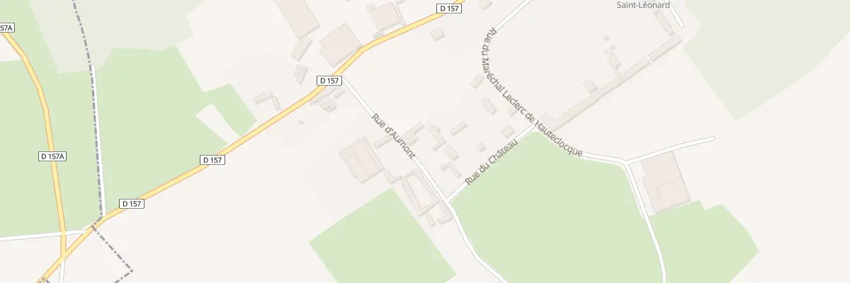 Plan du 1 Rue d’Aumont à Belloy-Saint-Léonard