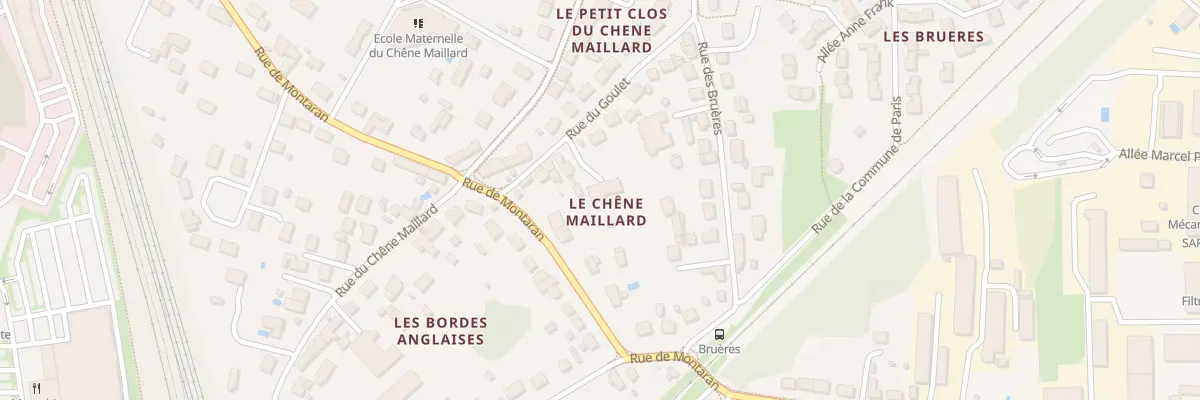 Plan du 72 Rue du Goulet à Saran