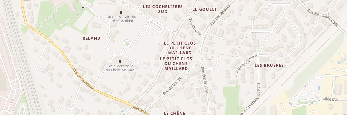 Plan du 574 Rue du Chene Maillard à Saran