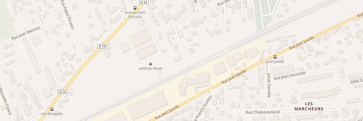 Plan du 39 Rue des Perclairs aux Mureaux