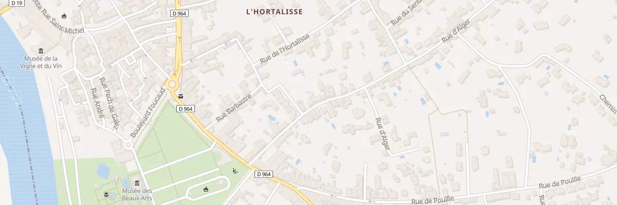 Plan du 37 Rue d’Alger à Gaillac