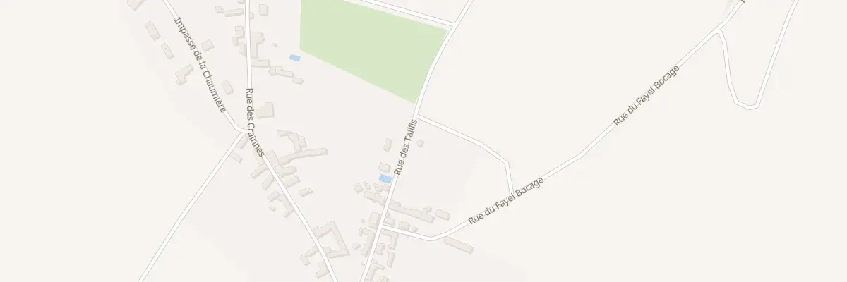 Plan du 14 Rue des Taillis à Thibivillers