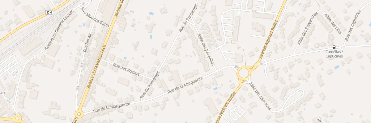 Plan du 14 Rue du Printemps à Gaillac