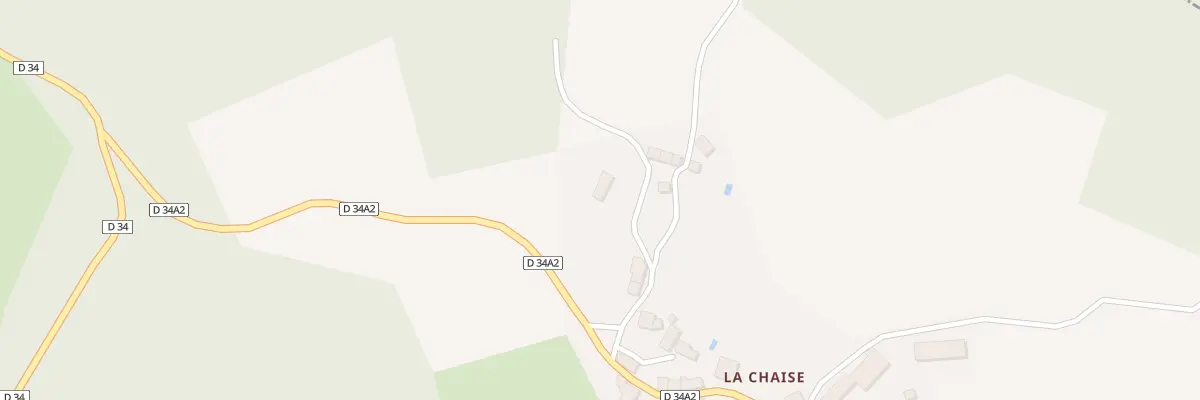 Plan du 3 La Chaise à Sardent
