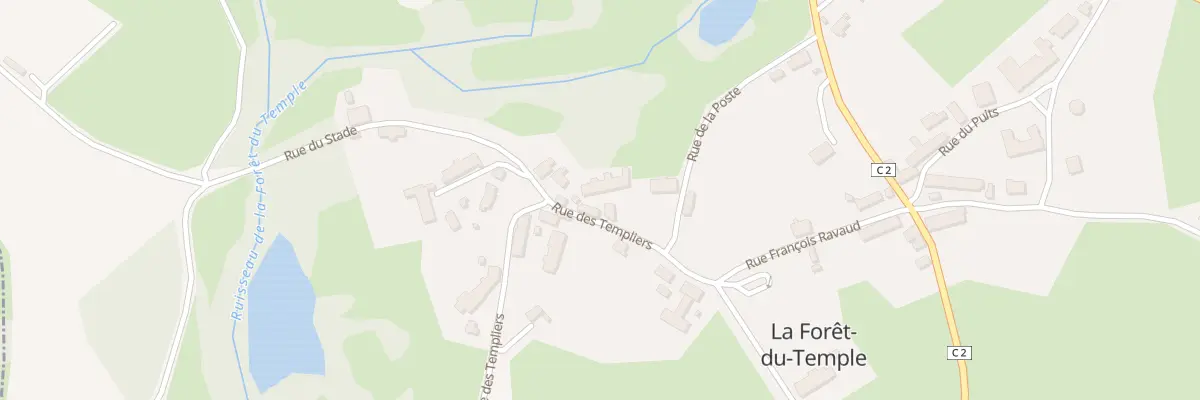 Plan du 4 Rue des Templiers à La Forêt-du-Temple