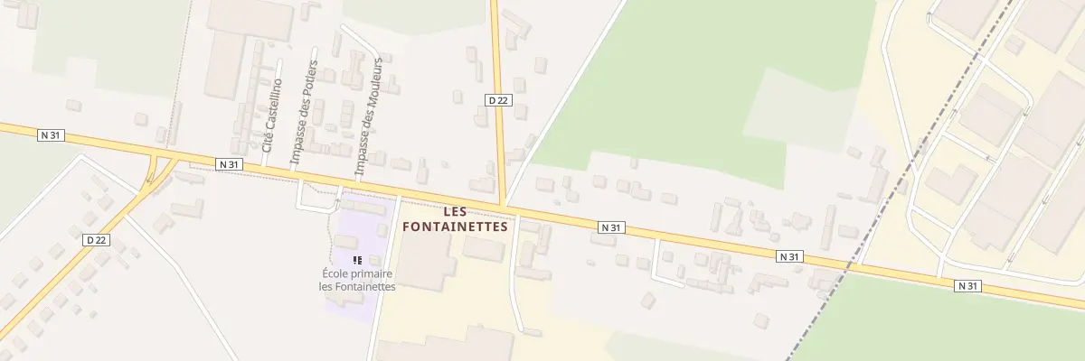 Plan du 18 Rte Nationale à Saint-Aubin-en-Bray