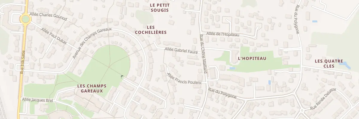 Plan du 897 Rue du Chene Maillard à Saran