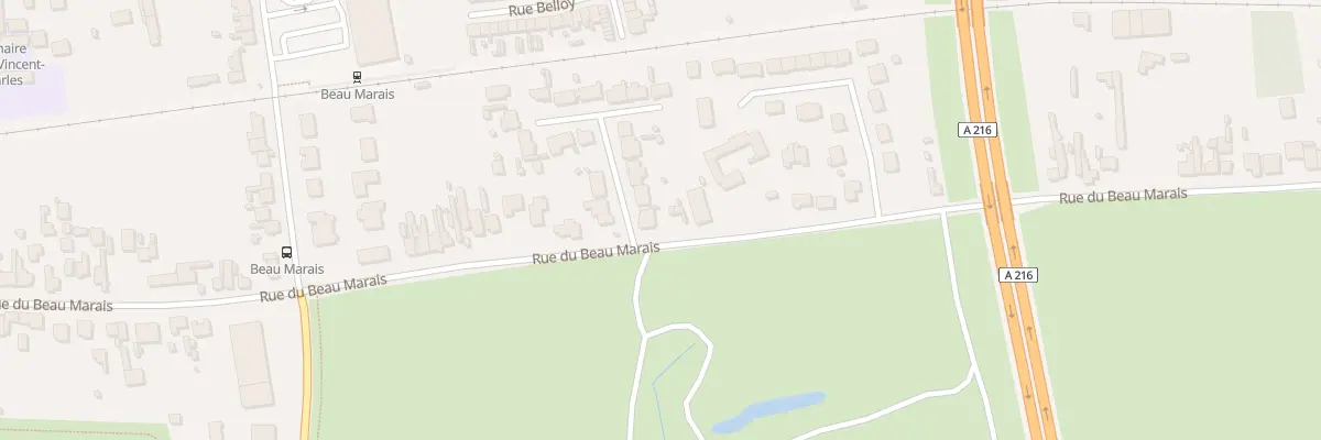 Plan du 3 Rue Camille Desmoulins à Calais