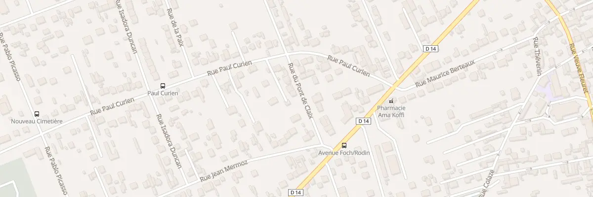 Plan du 26 Rue du Pont de Claix aux Mureaux
