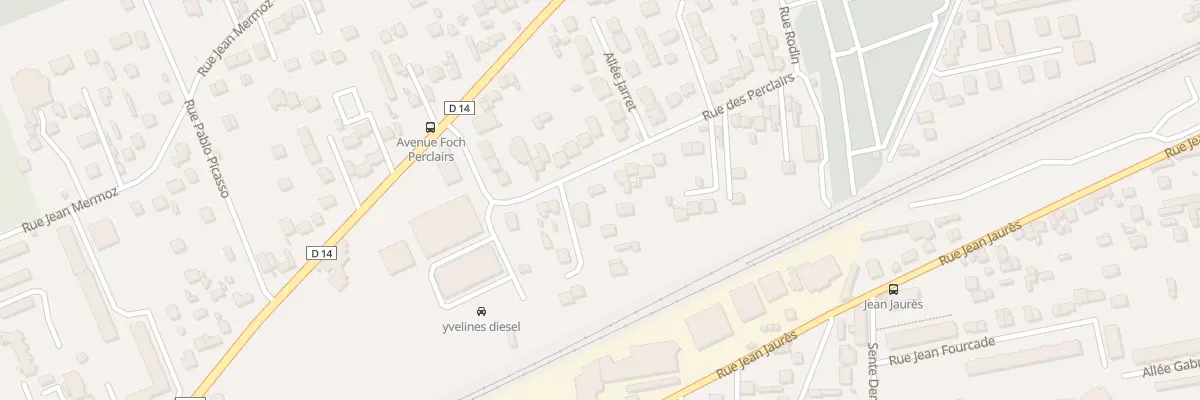 Plan du 35 Rue des Perclairs aux Mureaux