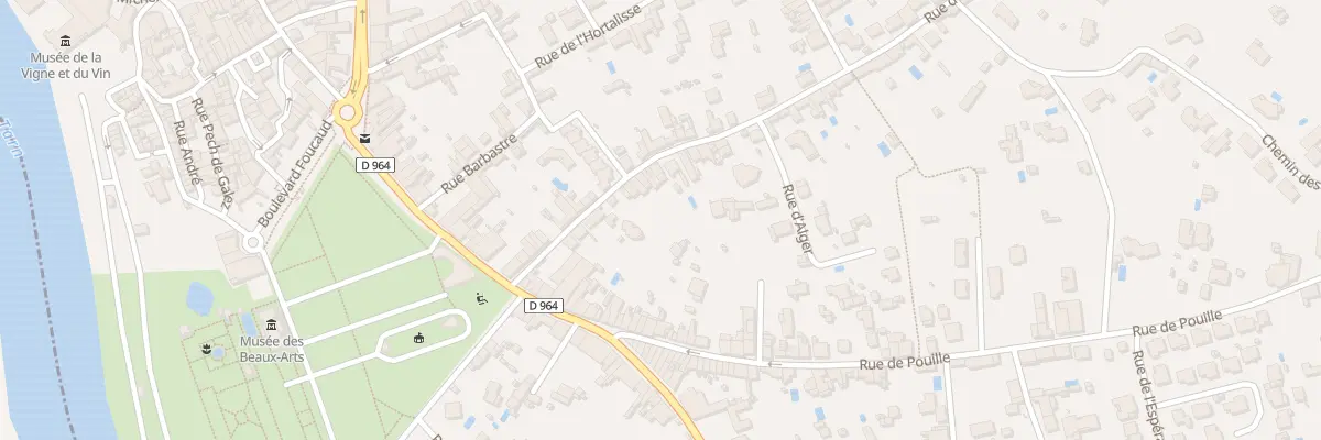 Plan du 20 Rue d’Alger à Gaillac