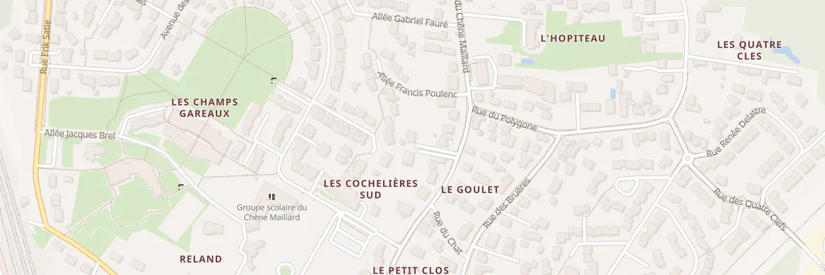 Plan du 765 Rue du Chene Maillard à Saran