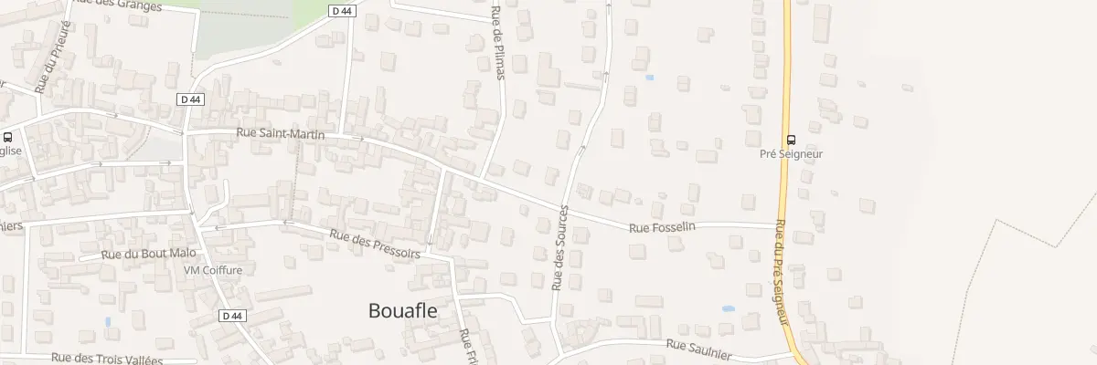 Plan du 190 Rue des Sources à Bouafle