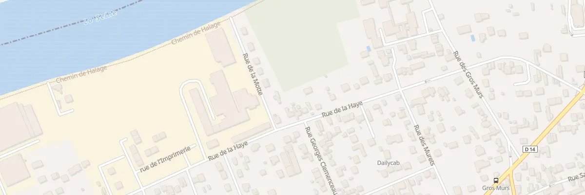 Plan du 52 Rue de la Haye aux Mureaux