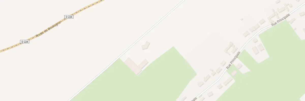 Plan du 543 Rue du Bois à Herbinghen