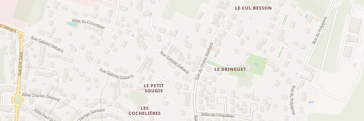 Plan du 893 Rue Gabriel Debacq à Saran