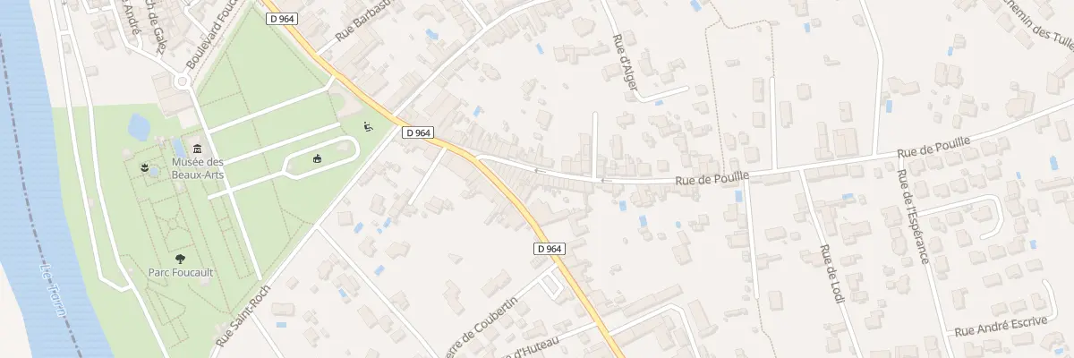 Plan du 22 Rue de Pouille à Gaillac