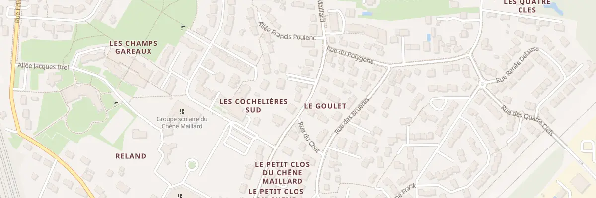 Plan du 725 Rue du Chene Maillard à Saran