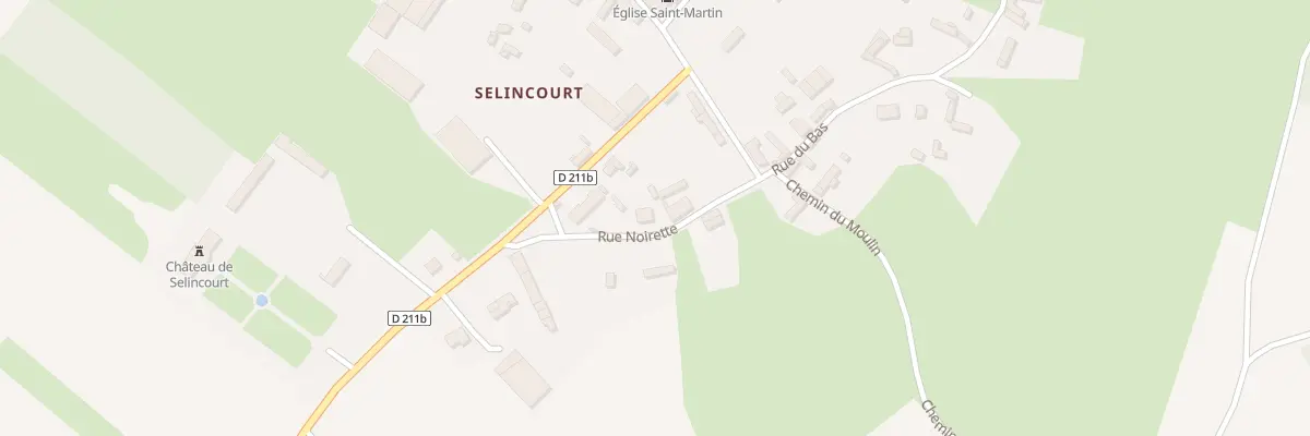 Plan du 4 Rue Noirette à Hornoy-le-Bourg