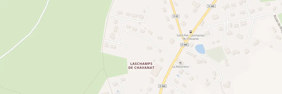 Plan du 1 Lot Clos des Chenes à Saint-Fiel