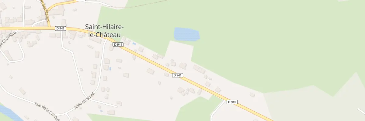 Plan du 11 Rue Pierre d’Aubusson à Saint-Hilaire-le-Château