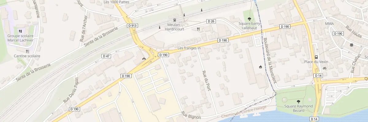 Plan du 29 Bd Carnot à Hardricourt