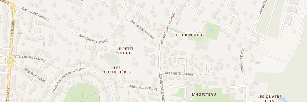 Plan du 1039 Rue du Chene Maillard à Saran