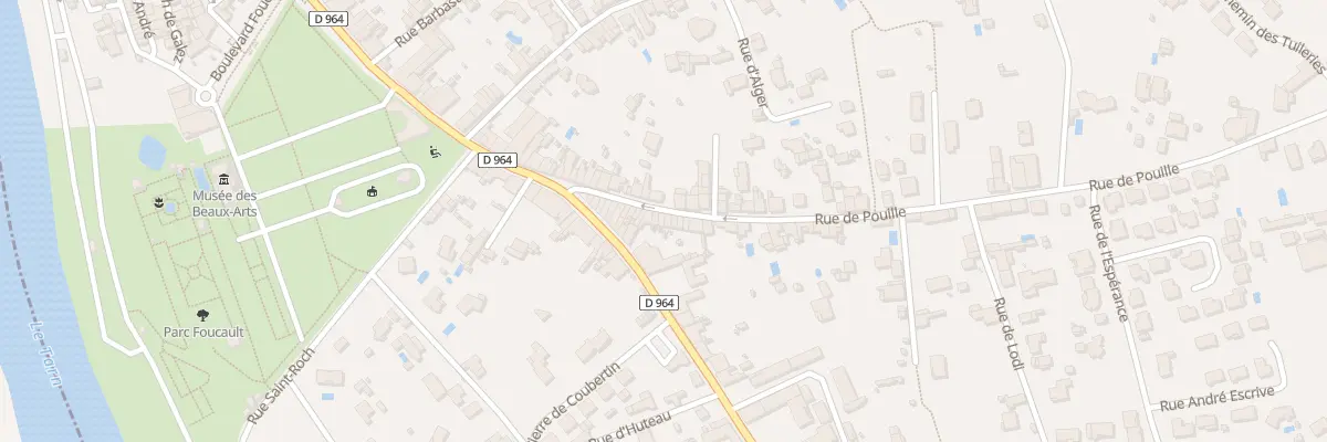 Plan du 28 Rue de Pouille à Gaillac