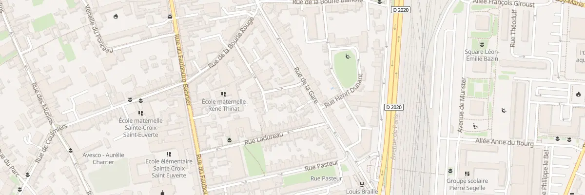 Plan du 79 Rue de la Gare à Orléans
