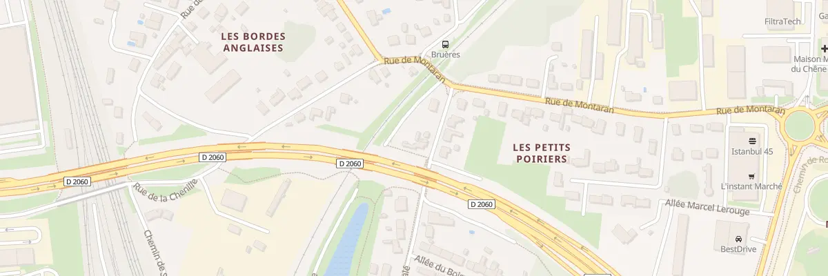 Plan du 561 Rue du Bois Salé à Saran