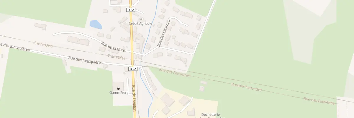 Plan du 8 Rue du Grand Pre à Lachapelle-aux-Pots