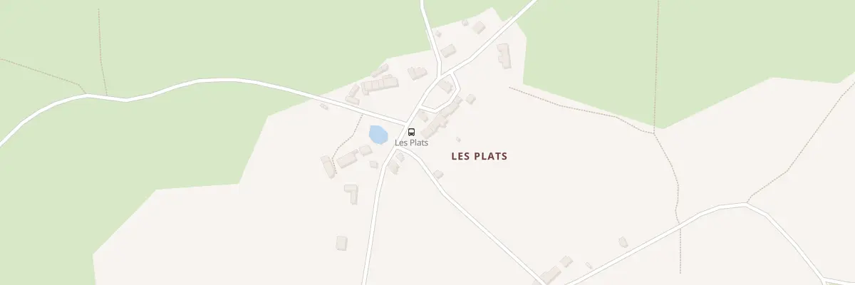 Plan du 8 Les Plats à Saint-Fiel