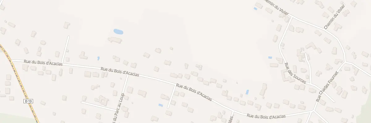 Plan du 36 Rue du Bois Acacias à Maurepas