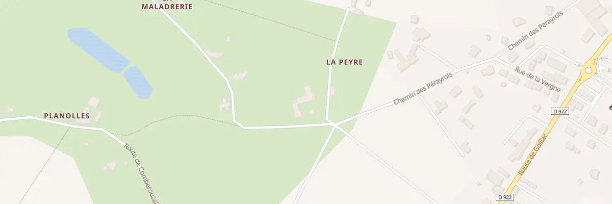 Plan du 10 Che de la Maladrerie à Cahuzac-sur-Vère