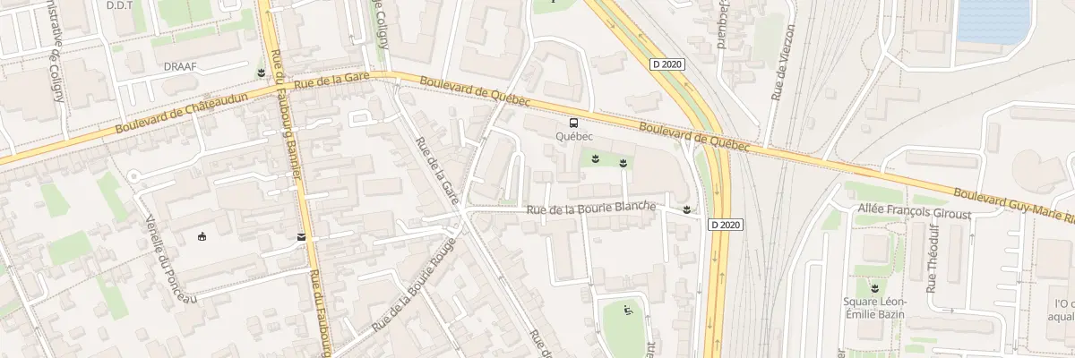 Plan du 3 Rue de la Bourie Blanche à Orléans