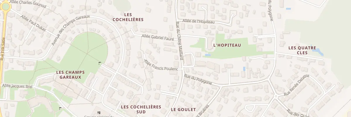 Plan du 867 Rue du Chene Maillard à Saran