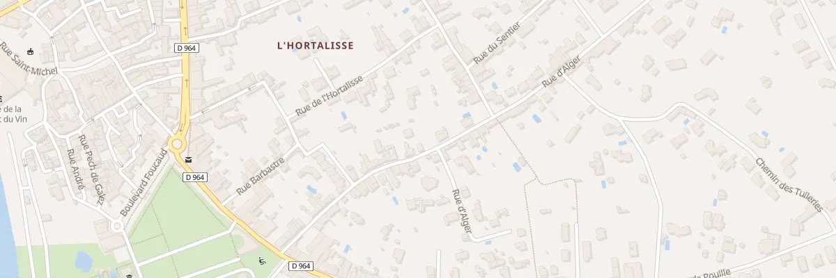 Plan du 53 Rue d’Alger à Gaillac