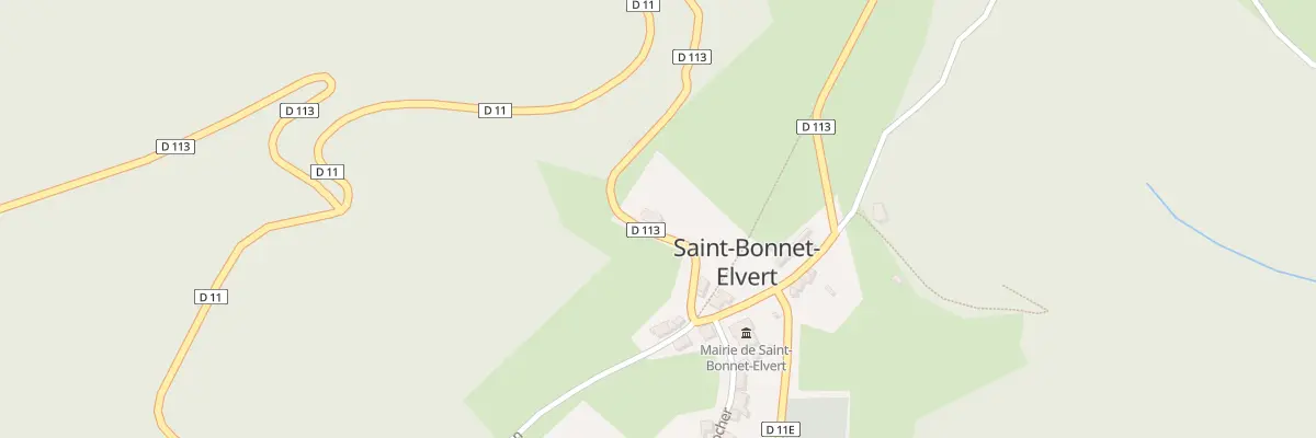 Plan du 2 En Soulage à Saint-Bonnet-Elvert