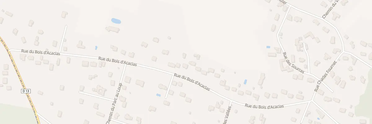 Plan du 34 Rue du Bois Acacias à Maurepas