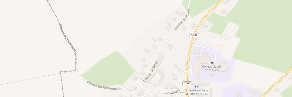 Plan du 7 Che de Séhen à Hucqueliers